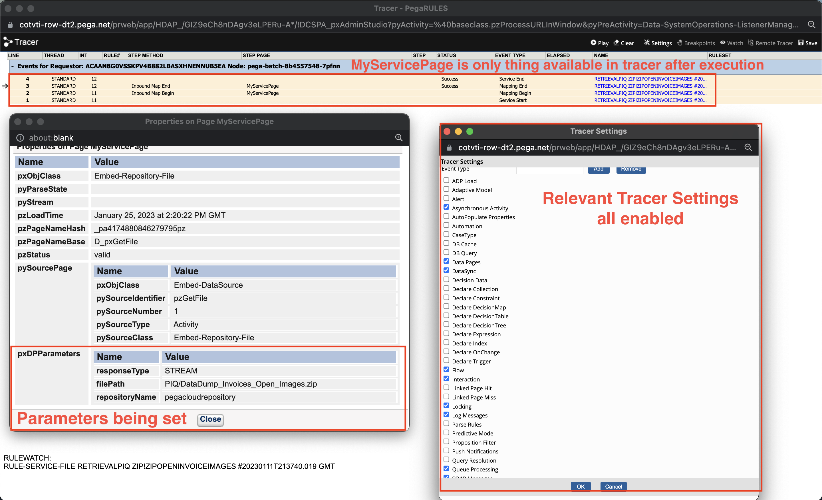 file listener in pega